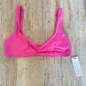 ***SOLD*** Frankie’s Bikinis pink Dexter top